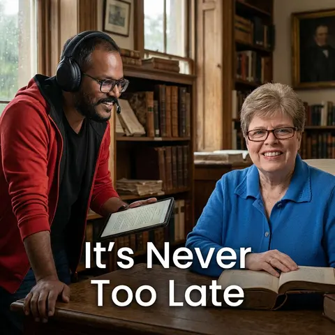 Artwork for It Is Never Too Late To Start Writing with Paula Panariello