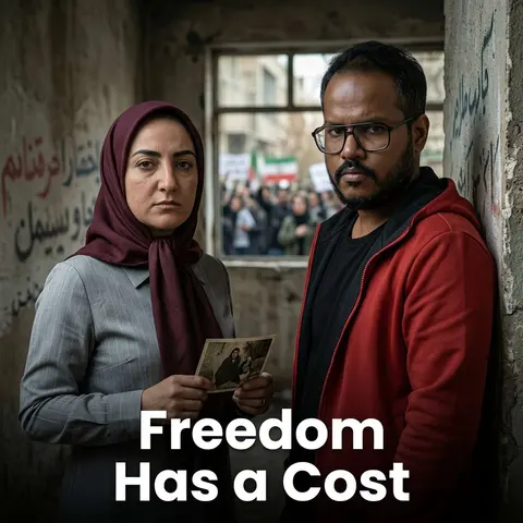 Artwork for How An Iranian Activist Turned Loss Into A Human Rights Mission with Zolal Habibi
