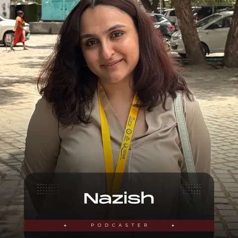 Portrait of Nazish, PodHub host