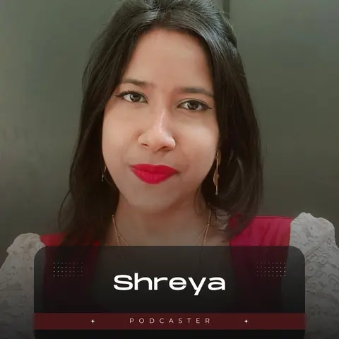 Portrait of Shreya, PodHub host