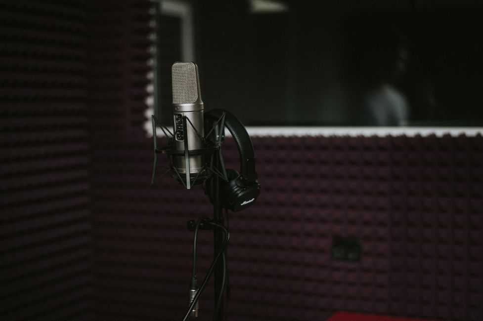 microphone and recording setup