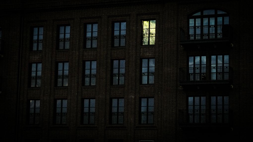 nighttime window quiet stillness