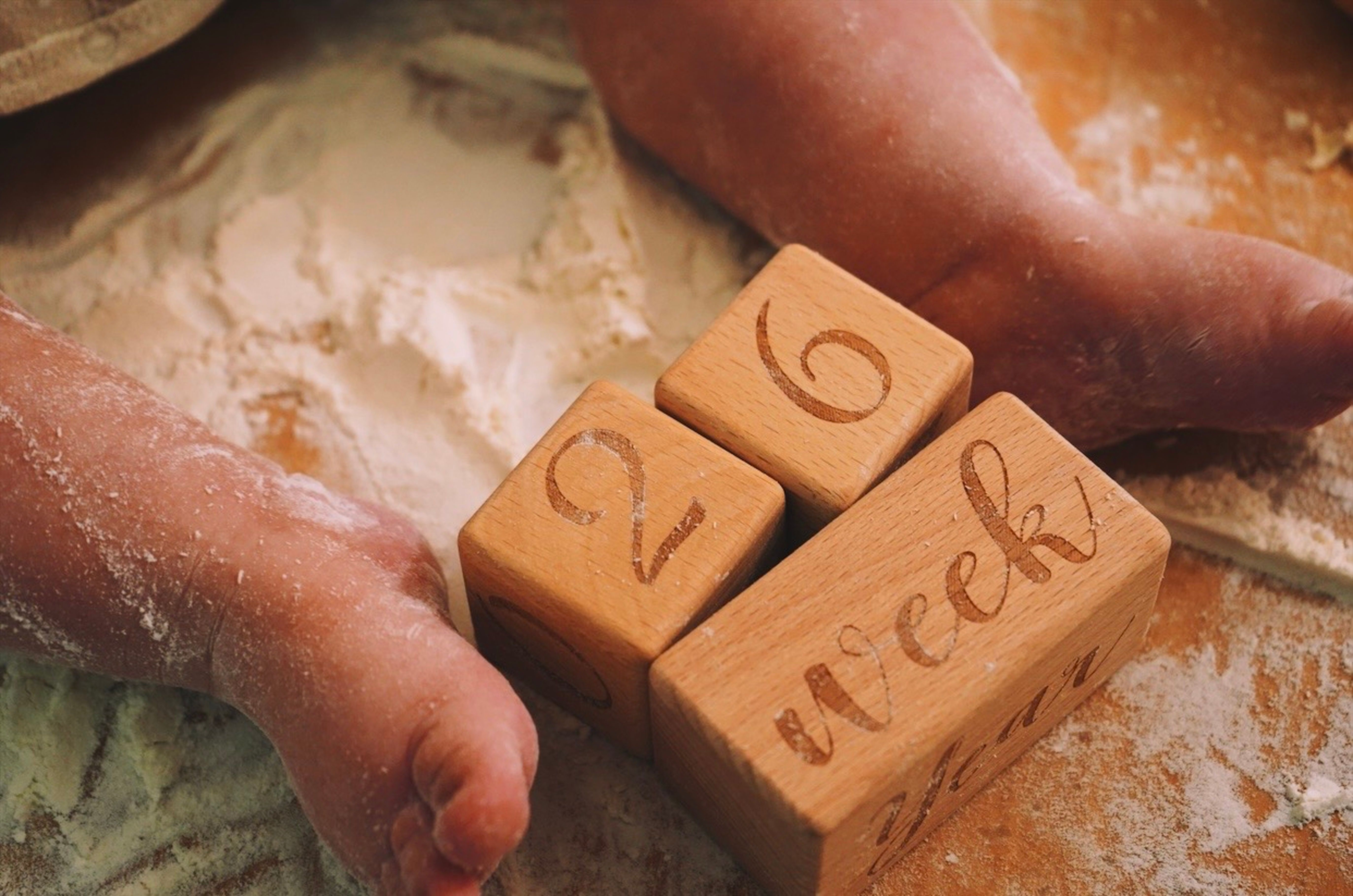 infant developmental milestone moment
