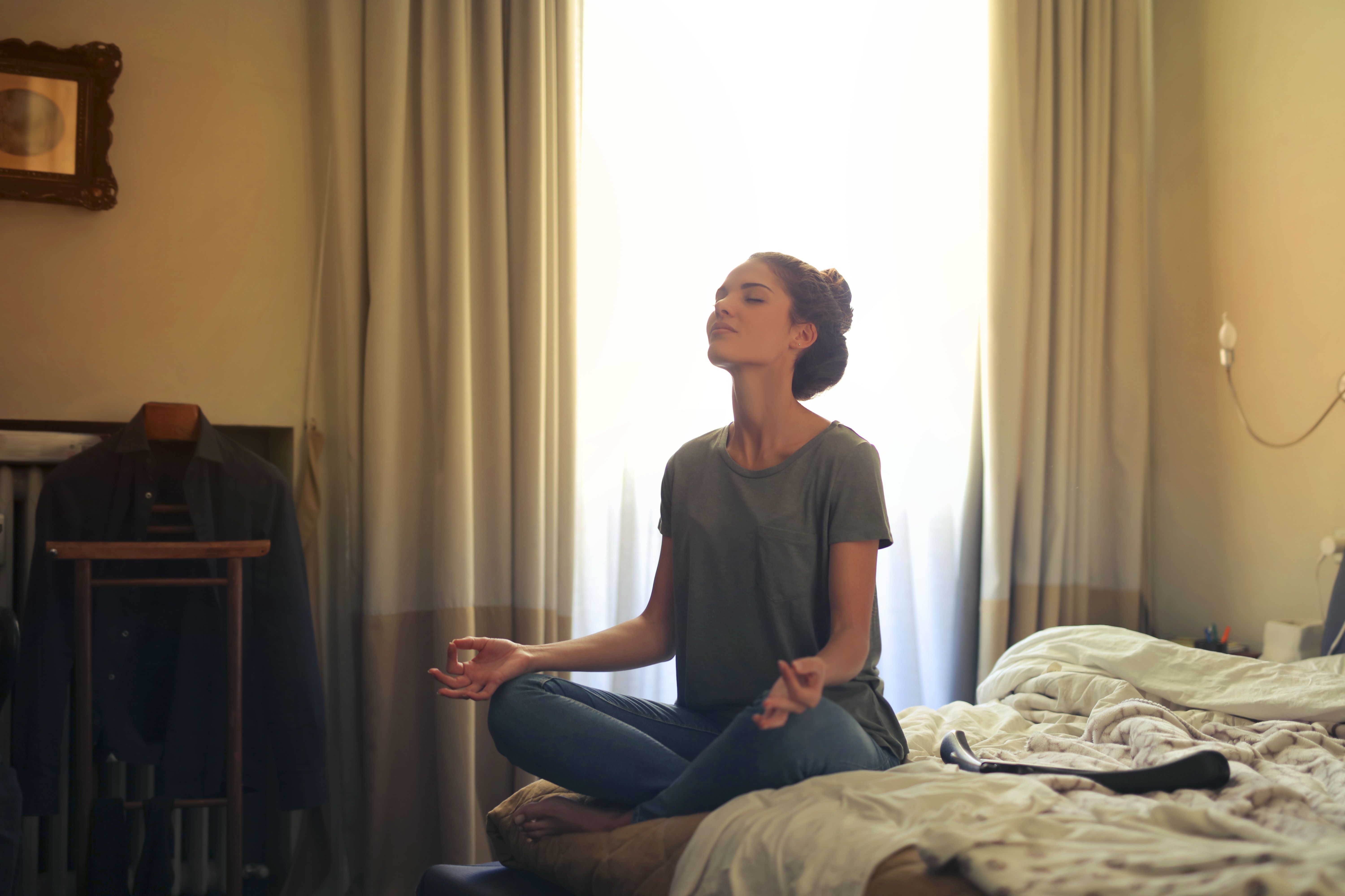 meditation cushion quiet room