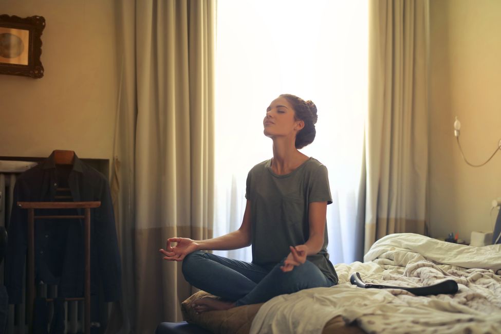 meditation cushion quiet room