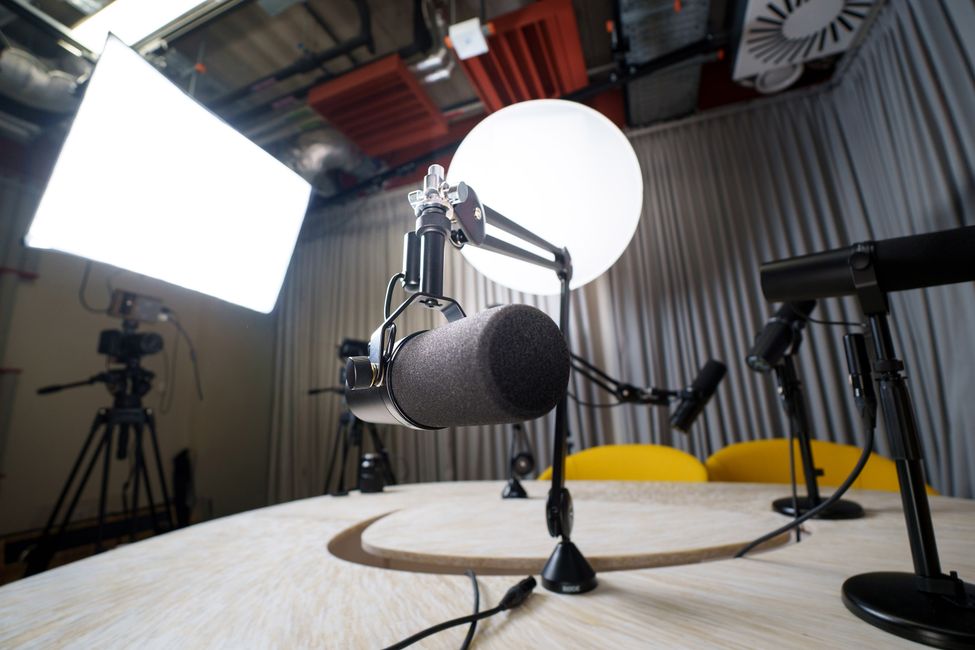timer and microphone setup