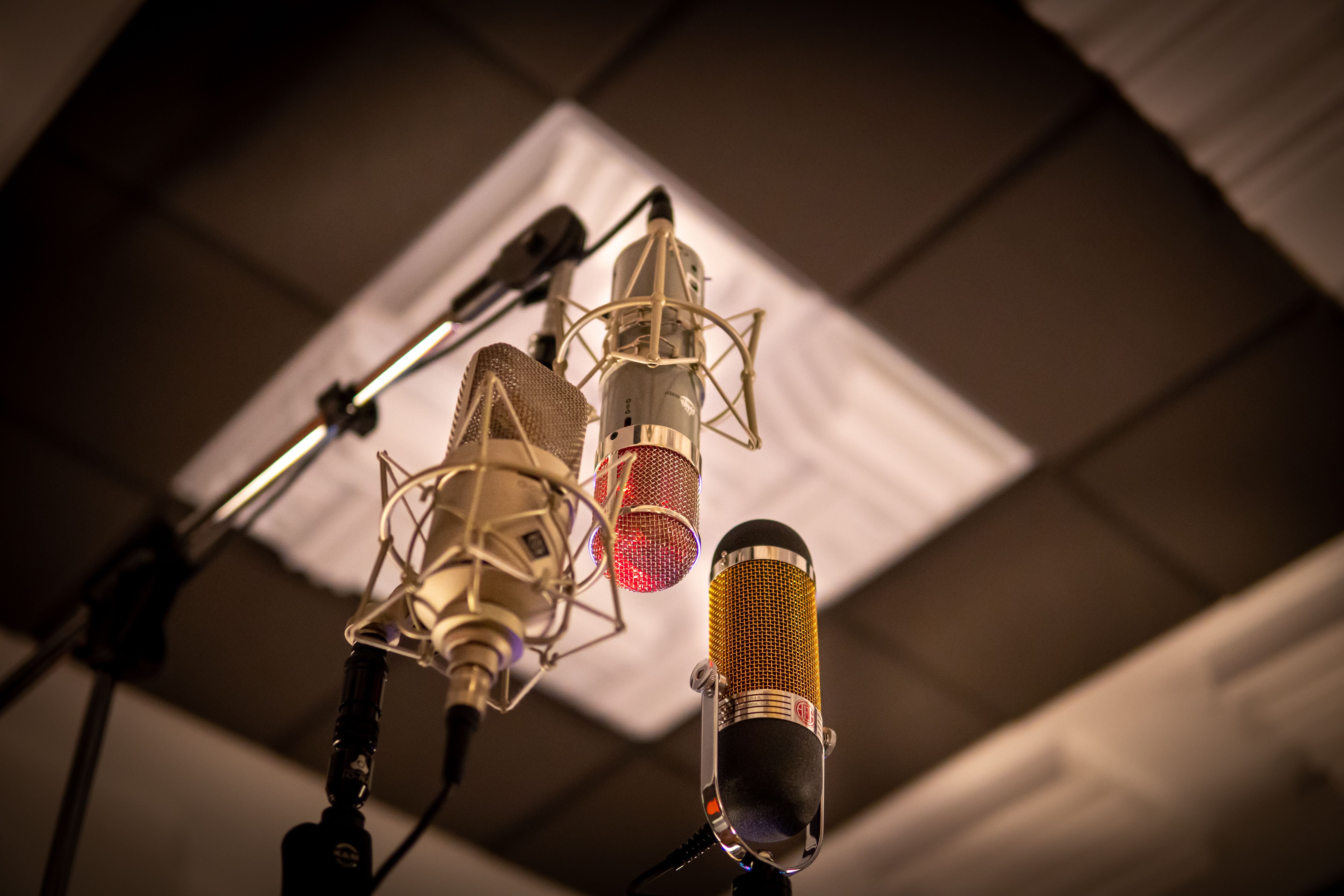 microphone and recording setup