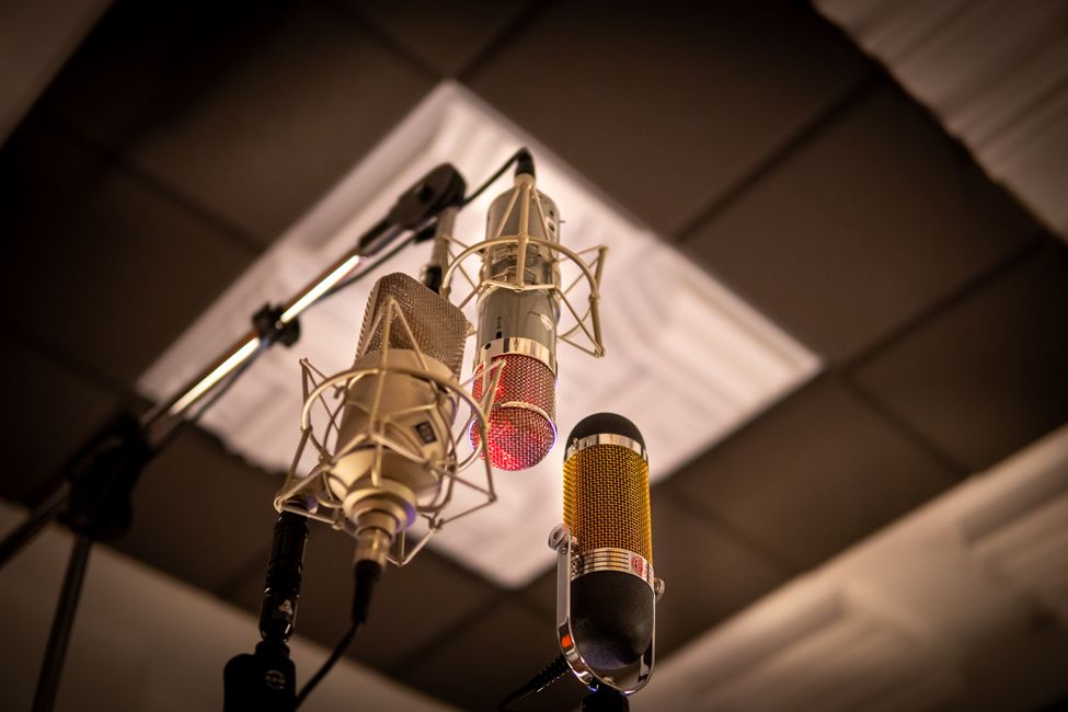 microphone and recording setup