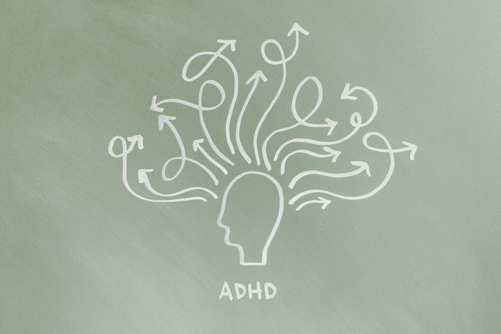 gut brain connection illustration