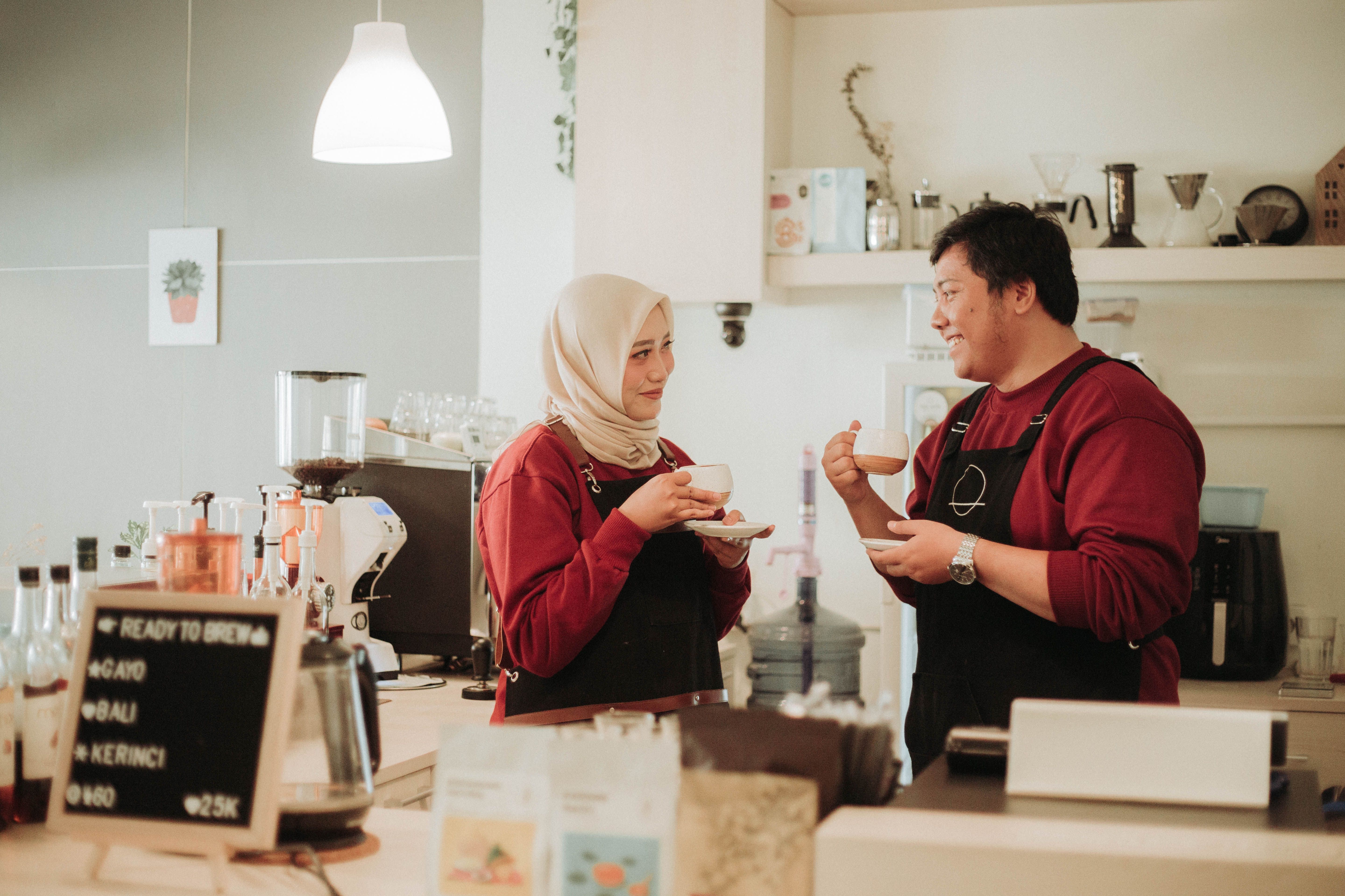 cafe conversation different cultures