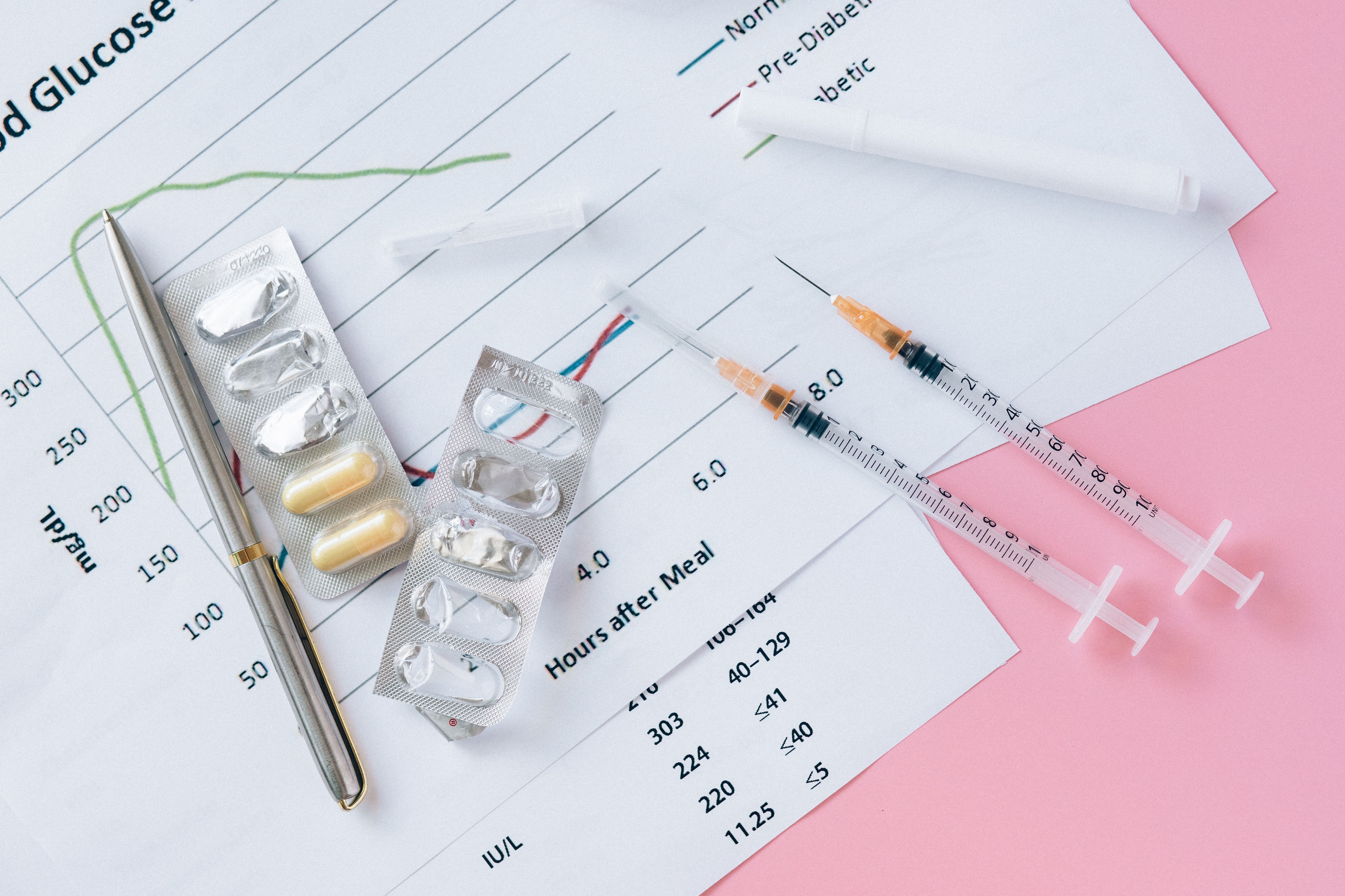 medication and medical chart
